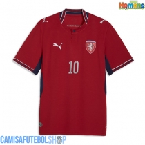 Camisa de time de futebol República Checa Patrik Schick #10 Replicas 1º Equipamento Mundo 2026 Manga Curta
